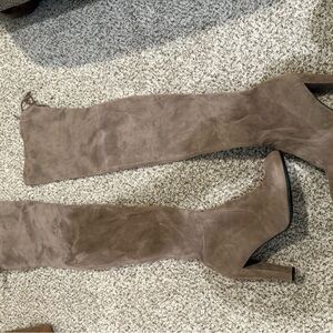 Stuart Weitzman Highland Over the Knee Suede Boots